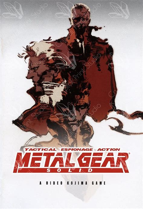 metal gear solid 1 fabric poster|metal gear solid game poster.